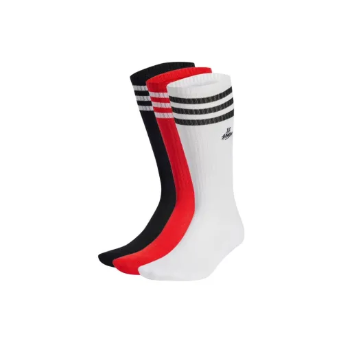 Adidas Originals x 100 Thieves Высокие носки Унисекс упаковка из 3 пар