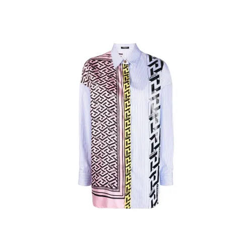 VERSACE Синие Женские Рубашки