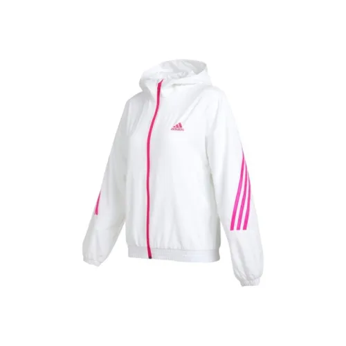 Adidas Куртки Пальто Белый Дети Возраст 3-7 Лет