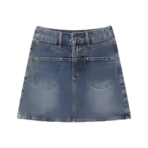 HUINIAN Джинсовые короткие юбки Женские