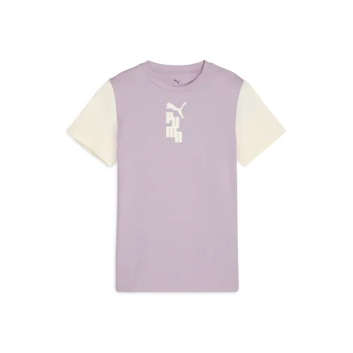 PUMA READY SET BETTER T-Shirt Light Purple 60 Teenagers PUMA READY SET BETTER T-Shirt Светлый Фиолетовый 60 Подростки