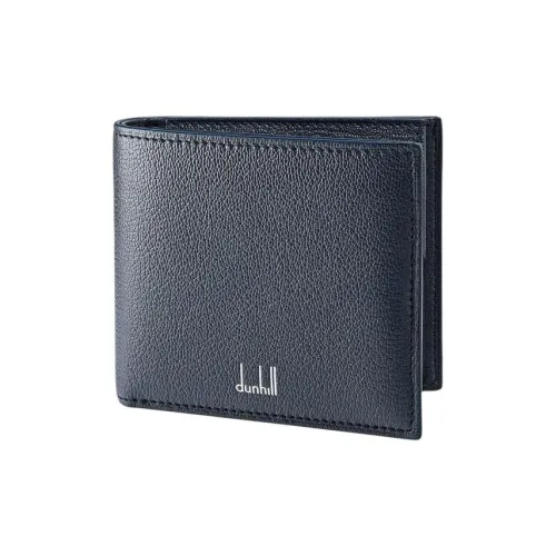 Dunhill Кошелек из козьей кожи Мужской Черный