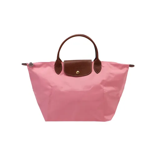 LONGCHAMP Le Pliage Нейлоновая сумка средний размер женский цвет "Хлопковый конфетный" розовый