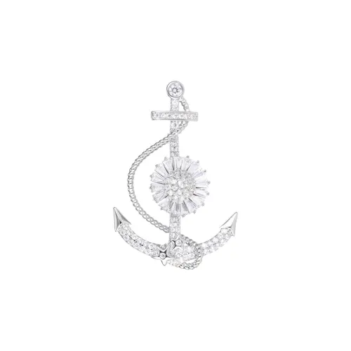 Фиолетовый медный сплав броши унисекс