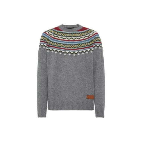 DSQUARED 2 Серые Мужские Свитера