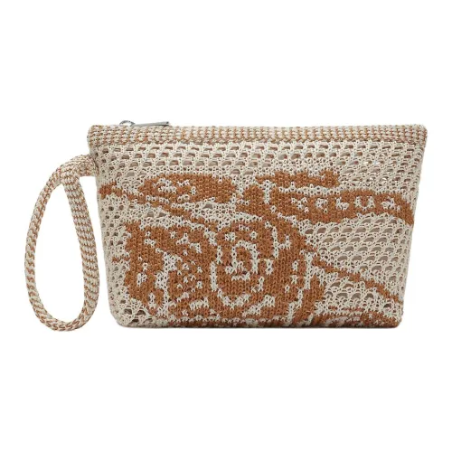 Burberry Сумка-кошелек С Символом EKD Застежка-молния Модель Без Подкладки В Комплект Входит Чехол Для Хранения