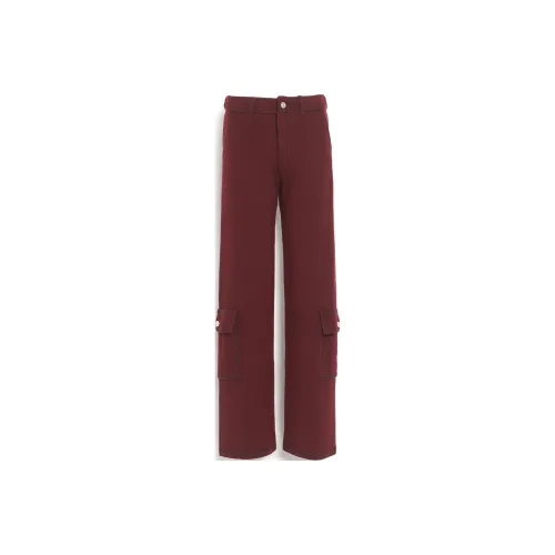 Barrie SS24 Карго Брюки Женские Красные