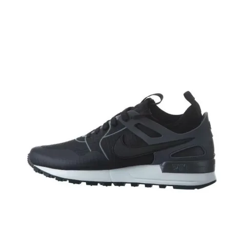 Nike Air Pegasus 89 Устойчивый к истиранию Дышащие Низкие Кроссовки для Бега Женские Черные