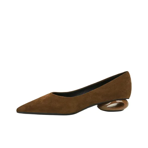 QITUMAUL Нестандартный каблук Высокие каблуки Женские