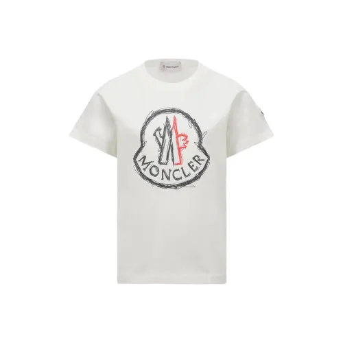 Moncler T-рубашка белая для детей 3-7 лет