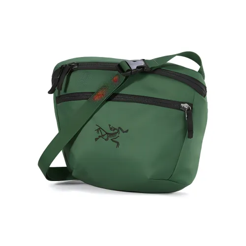 Arcteryx Mantis Переработанный полиэстер Сумка через плечо Бананка Стандартная Унисекс Лесной зеленый