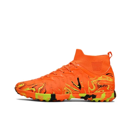 Binary Футбольные бутсы MID Топ Кораллово-оранжевый Унисекс