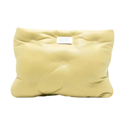 Maison Margiela Glam Slam Кожа Клатч Стандартный Женский Желтый