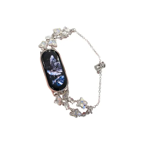 MSSM Ремень Xiaomi Красный Бежевый Совместимость Металл Напульсник 10 10 NFC 9 NFC 8 NFC Керамика Пластина 9 Pro Часы 6 5