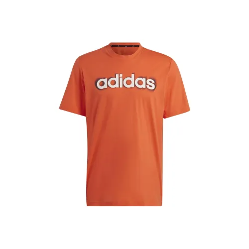 adidas Clothing Оранжевая Мужская T-Рубашка