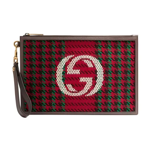 GUCCI Унисекс Красный Зеленый Многоцветный