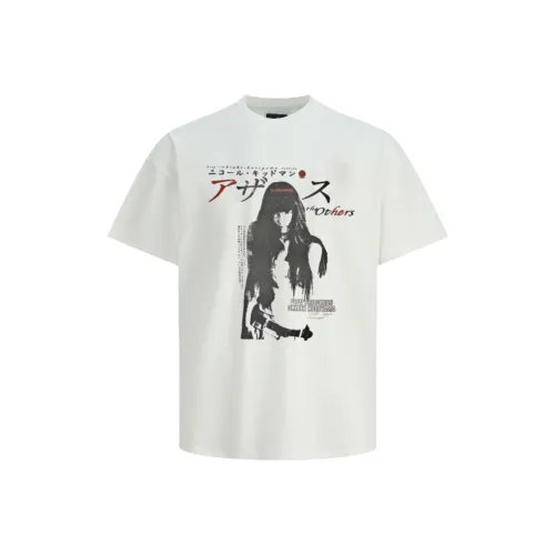 BINLIKE Белая унисекс футболка