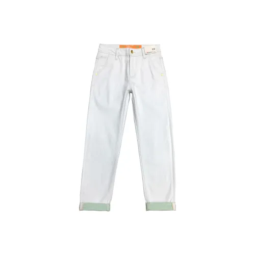 GUSHILANG Jadeite Green Men's Jeans