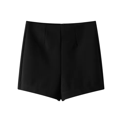 ZUIZIHAN Черные Женские Повседневные Шорты