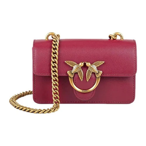 PINKO Цепочка Малыш OS Bird Сумка Сумка через плечо Женская Красная