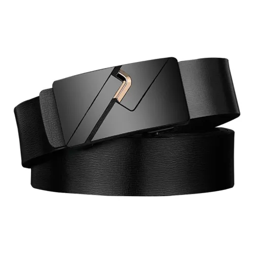 JW Универсальный Casual Business Автоматическая застежка Кожаные ремни Мужской Ширина 3,5 см