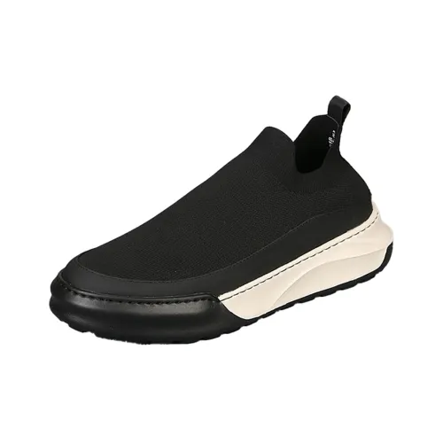 ZUOSAISI Износостойкий Дышащий Легкий Увеличивающий Высоту Низкий Топ Casual Мужской Черный