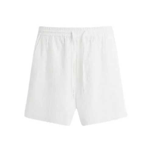 ZARA Белые Мужские Повседневные Шорты