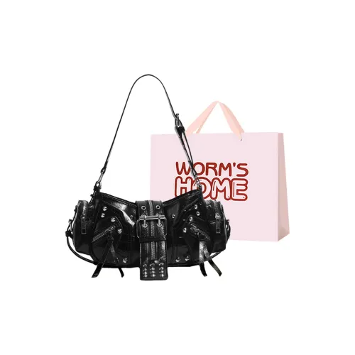 Worm's Home Сумки через плечо Черные Женские