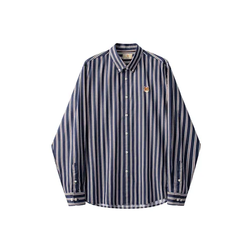 WILLIAM FOX SONS Рубашка Унисекс Темно-синий