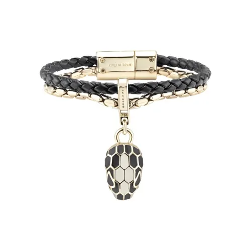 BVLGARI Металл Телячья кожа Браслеты Женские Черный