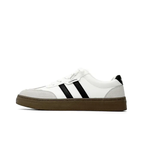 HUANQIU Высота Увеличивающие Устойчивые к Износу Легкие Низкие Кроссовки для Скейтбординга Мужские