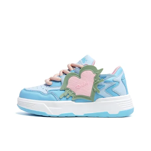 SUPEREDGE Покрытие Slip-Resistant и Abrasion-Resistant Низкие Кроссовки для Скейтбординга Унисекс Синие