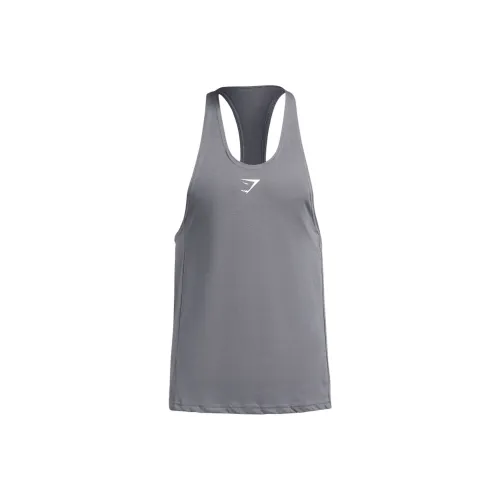 GYMSHARK Brushed Gray Мужские Майки