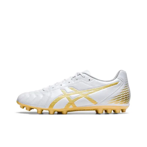 Asics Ds Light Club Футбольные бутсы Низкий Топ Белый Золото Мужской