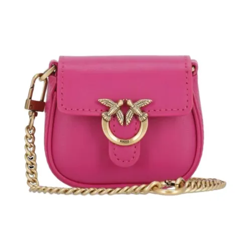 PINKO Сумка из коровьей кожи сумка через плечо женская фуксия