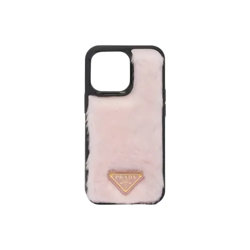 PRADA Овчина iPhone 13 Pro Защитный чехол Сумка Аксессуар Женские Орхидея Розовый