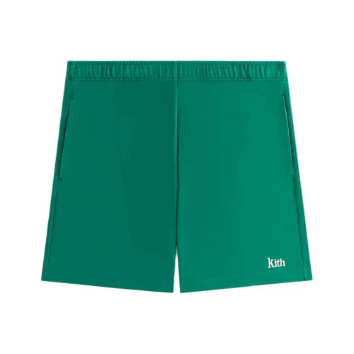 Kith Темно-зеленые Женские Спортивные Шорты