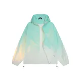 Зелёный градиентный (8891 с капюшоном)