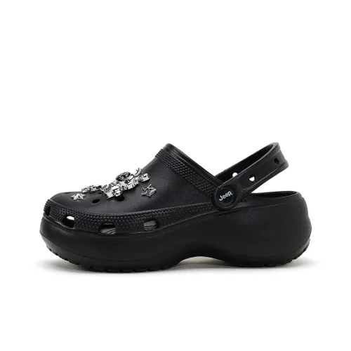 JEEP Сабо Черные Женские