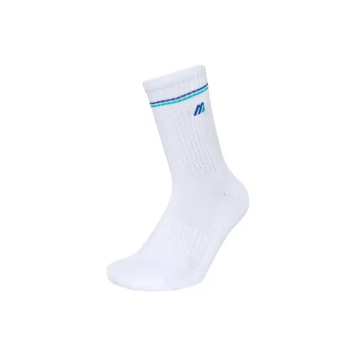 Mizuno 1 шт Белый Унисекс MID Носки до икры