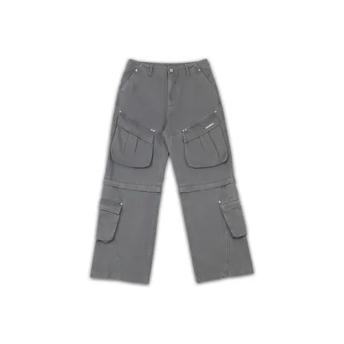 SOD Co. Серые унисекс брюки карго
