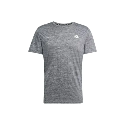 Adidas Own The RunClimacool MELANGE T Рубашка Бег T Рубашка Мужская