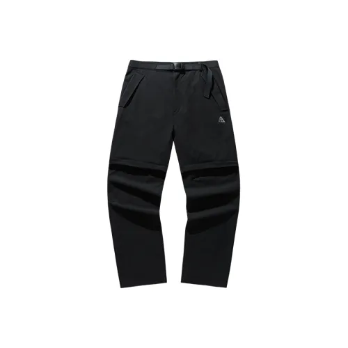 Anta Outdoor Collection Черные Мужские Спортивные Брюки