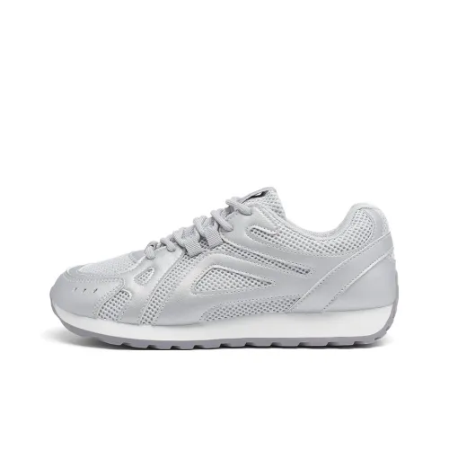 RENBEN Дышащий Легкий Резистентный к нижнему юбке Низкий топ Кэжуал Мужской Серебряный