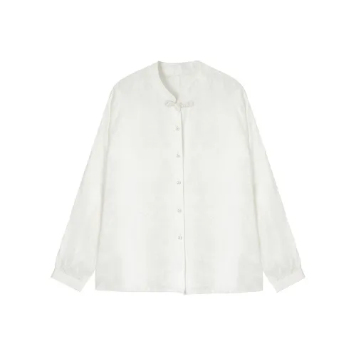 Devanro Белые Женские Рубашки