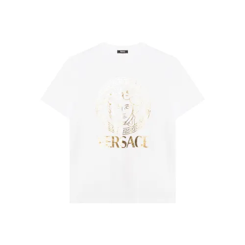 VERSACE Белые Мужские T-рубашки