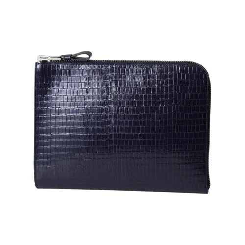 TF Коровья кожа Клатч Мужской Морской синий