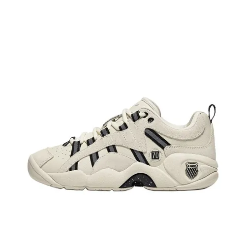 K·SWISS Повседневный Низкий Топ 202 Тофу Белый/Чисто Черный Женский Стиль Женский