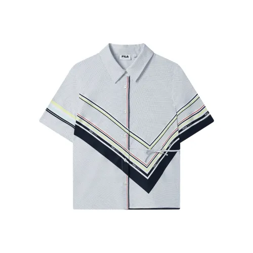 FILA EMERALD Рубашка Женская с принтом по всей поверхности