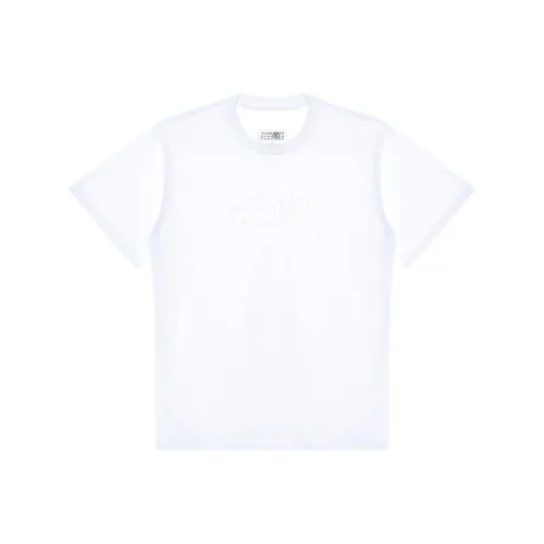 MM6 Maison Margiela совместный бренд SS25 T Рубашка Женская Белая